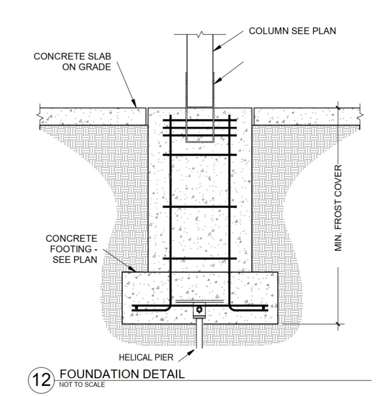 How a Helical Pier Is Attached to Your Structure